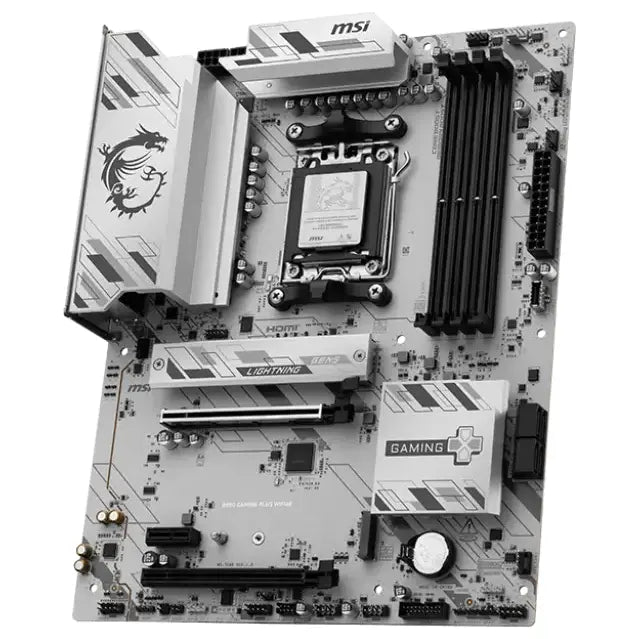 MSI B850 Gaming Plus Wifi6E Motherboard ATX Supports AMD Ryzen 9000/8000/7000 Processors AM5 DDR5 8200+MT/s PCIe 5.0 x16 M.2 Gen5 Wi-Fi 6E 5G LAN