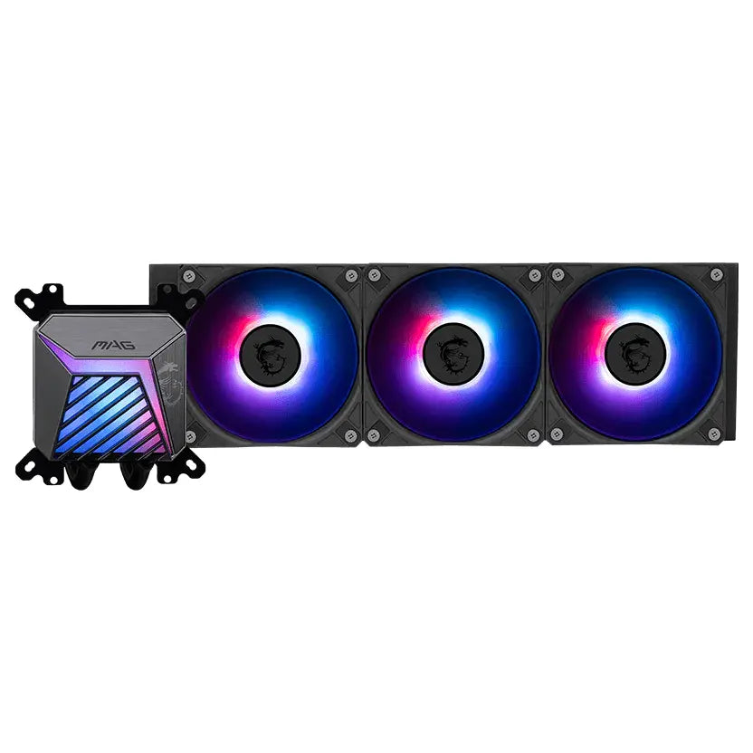 MSI MAG CORELIQUID A15 360 CPU Liquid Cooler CycloBlade Design ARGB GEN2