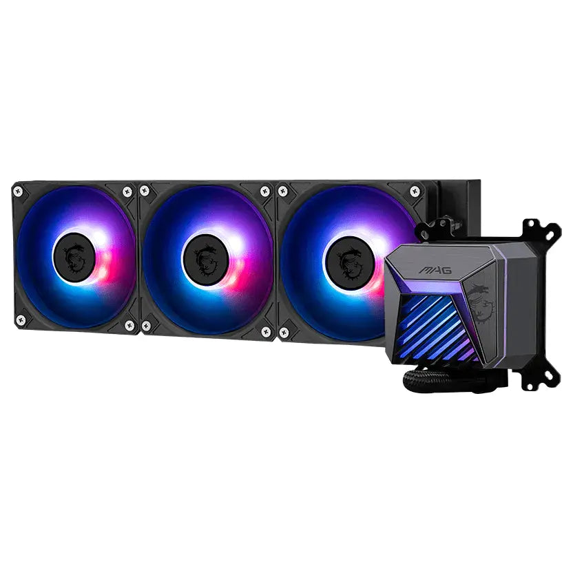 MSI MAG CORELIQUID A15 360 CPU Liquid Cooler CycloBlade Design ARGB GEN2