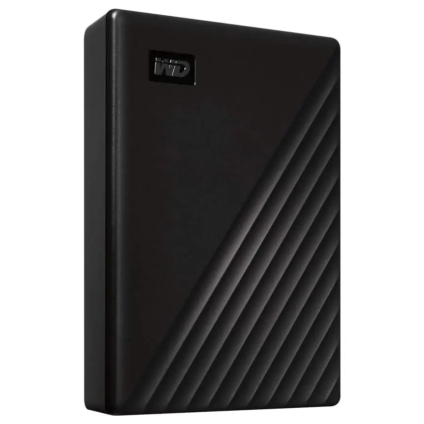 WD My Passport Portable External Hard Drive 5TB USB 3.1 and USB 3.0 Compatible Black WDBPKJ0050BBK