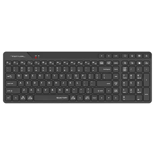 A4Tech FBK27C AS Wireless Keyboard Bluetooth and 2.4GHz Black