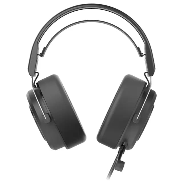 Bloody G535 Virtual 7.1 Surround Sound Gaming Headset, 50mm HD Driver, RGB Light, Detachable Mic Black and Silver
