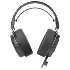 Bloody G535 Virtual 7.1 Surround Sound Gaming Headset, 50mm HD Driver, RGB Light, Detachable Mic Black and Silver