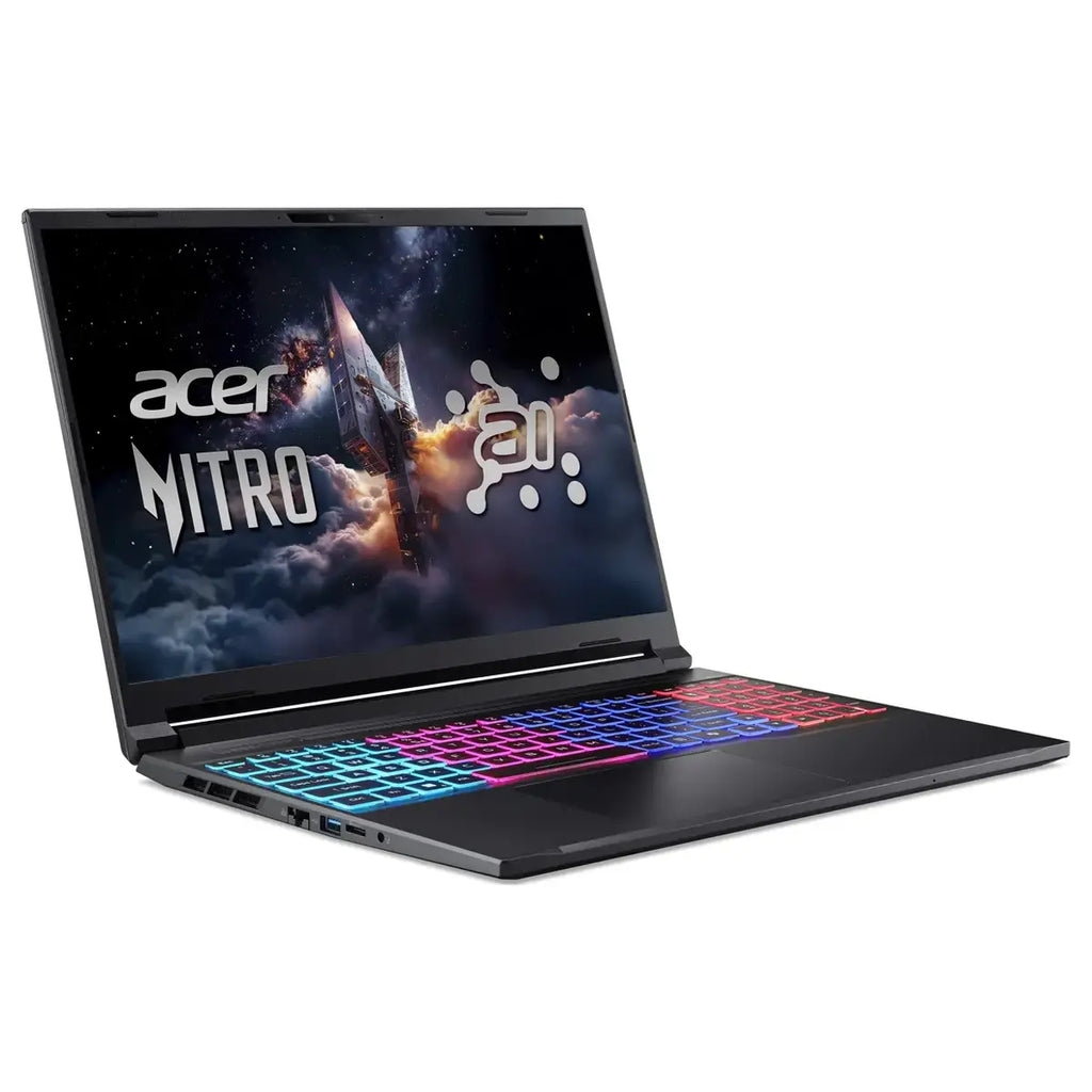 Acer Nitro V 16S AI ANV16S-41-R89V Gaming Laptop AMD Ryzen 7 260, 16GB DDR5, 512GB SSD, GeForce RTX 5060 8GB, 16 Inch 180Hz, Windows 11 Home, Black (Official Warranty)