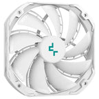 DeepCool AS500 PLUS WH CPU Cooler, Dual 140mm PWM Fans, All White, R-AS500-WHNLMP-G
