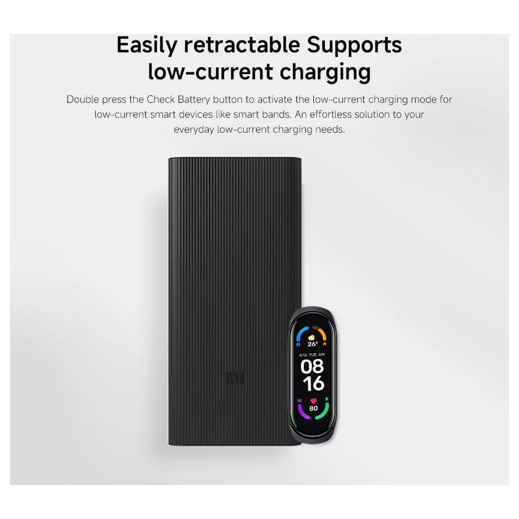 Xiaomi 18W Power Bank 30000mAh, Black