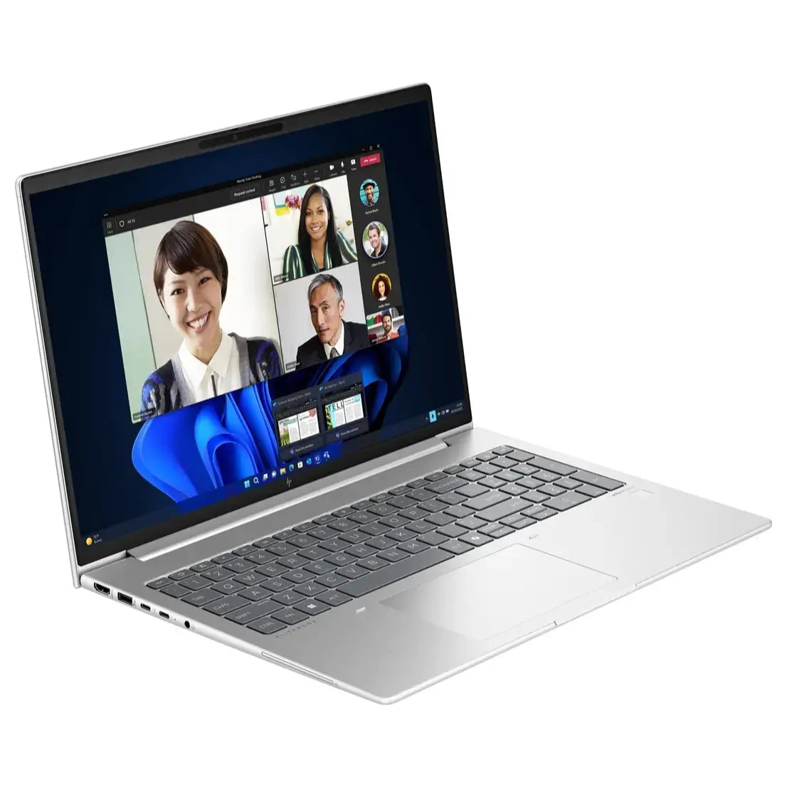 HP EliteBook 660 G11 Laptop Intel Core Ultra 7 155U 8GB RAM 512GB SSD 16 Inch WUXGA Fingerprint Reader Backlit KB Silver With Bag (Official Warranty)