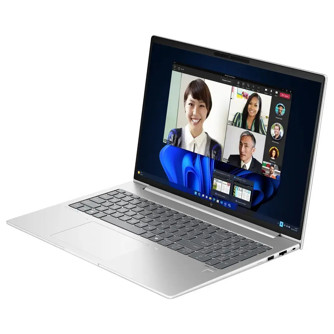 HP EliteBook 660 G11 Laptop Intel Core Ultra 7 155U 8GB RAM 512GB SSD 16 Inch WUXGA Fingerprint Reader Backlit KB Silver With Bag (Official Warranty)