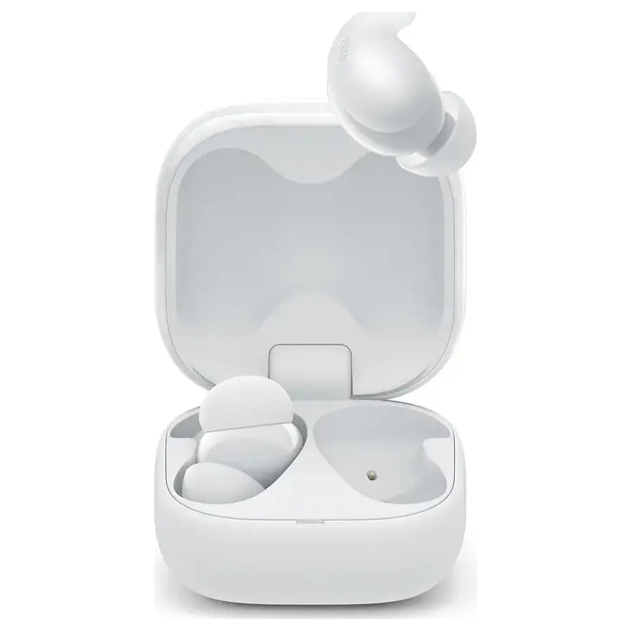 Sony LinkBuds Fit WF-LS910 Wireless Bluetooth in Earbuds, Active Noise Canceling, White