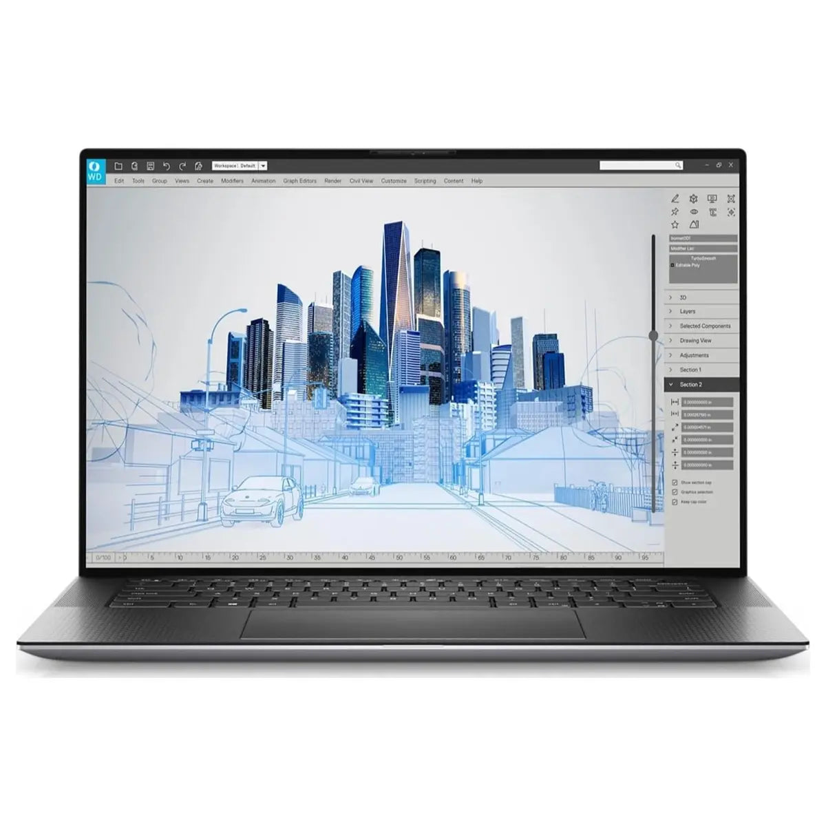 Dell Precision 5560 Workstation Laptop, Intel Core i7-11850H, 16GB RAM 512GB SSD, NVIDIA T1200 4GB GDDR6, 15.6" UHD Touchscreen Display, Backlit KB, Windows 11 Pro