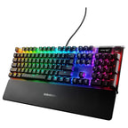 SteelSeries Apex 7 Mechanical Gaming Keyboard Red Switches Purple