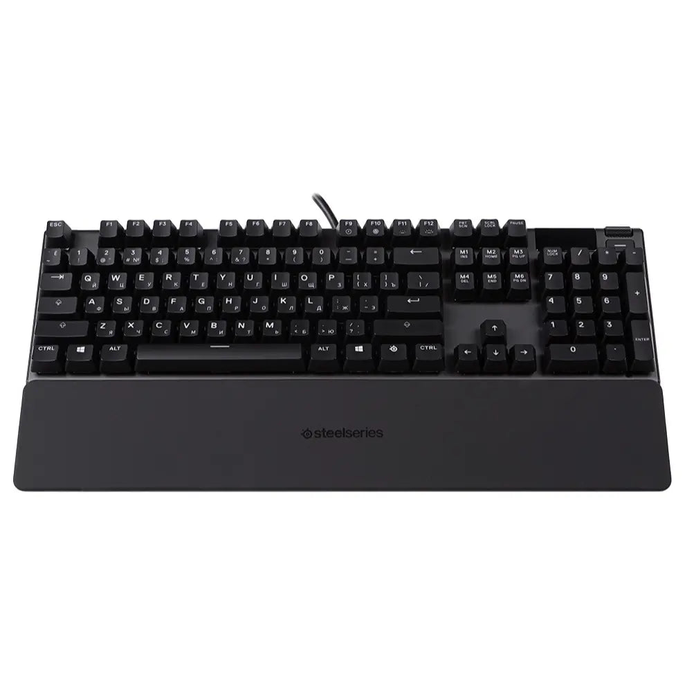 SteelSeries Apex 7 Mechanical Gaming Keyboard Red Switches Purple