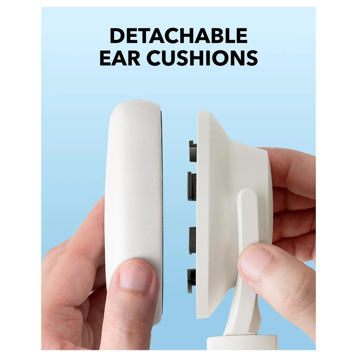 Anker Soundcore Q11i Wireless Over-Ear Bluetooth Headphones, Deep Bass, 60H Playtime, Hi-Res Audio, White