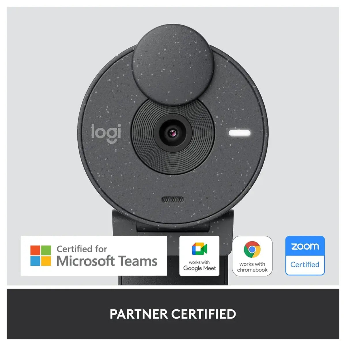 Logitech Brio 305 Webcam, Full HD 1080P, USB C, Privacy Shutter