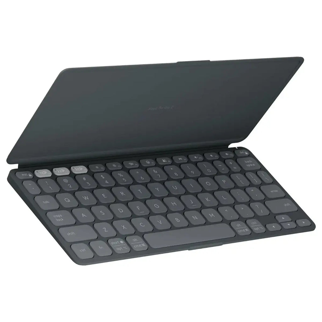 Logitech Keys-to-Go 2 Portable Bluetooth Tablet Keyboard with Built-in Cover, Wireless, Graphite
