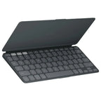 Logitech Keys-to-Go 2 Portable Bluetooth Tablet Keyboard with Built-in Cover, Wireless, Graphite