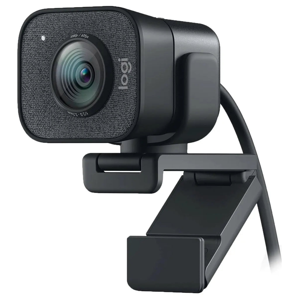 Logitech StreamCam Webcam, Full HD 1080P 60FPS, 78 Degree FOV, USB-C, Smart Auto-Focus, Full HD Vertical Video, Black 960-001281