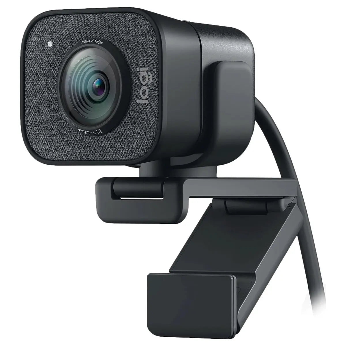 Logitech StreamCam Webcam, Full HD 1080P 60FPS, 78 Degree FOV, USB-C, Smart Auto-Focus, Full HD Vertical Video, Black 960-001281