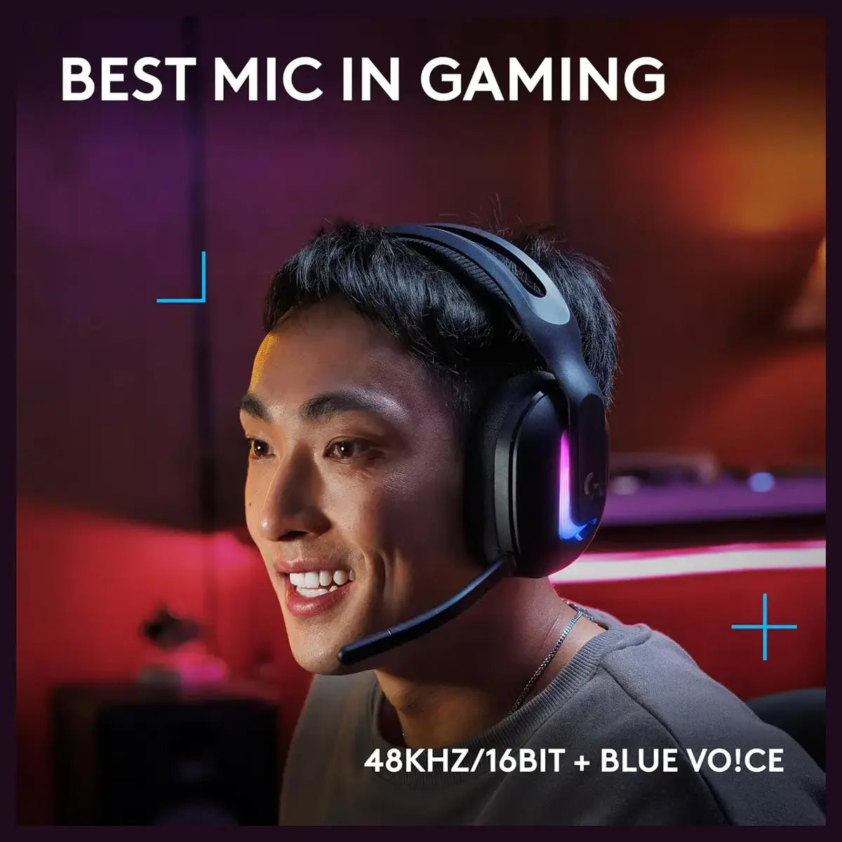 Logitech G522 Lightspeed Wireless Gaming Headset Tri-Connect Lightspeed Bluetooth USB-A To C LIGHTSYNC RGB Black