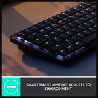 Logitech MX Mechanical Mini Clicky Wireless Illuminated Performance Keyboard
