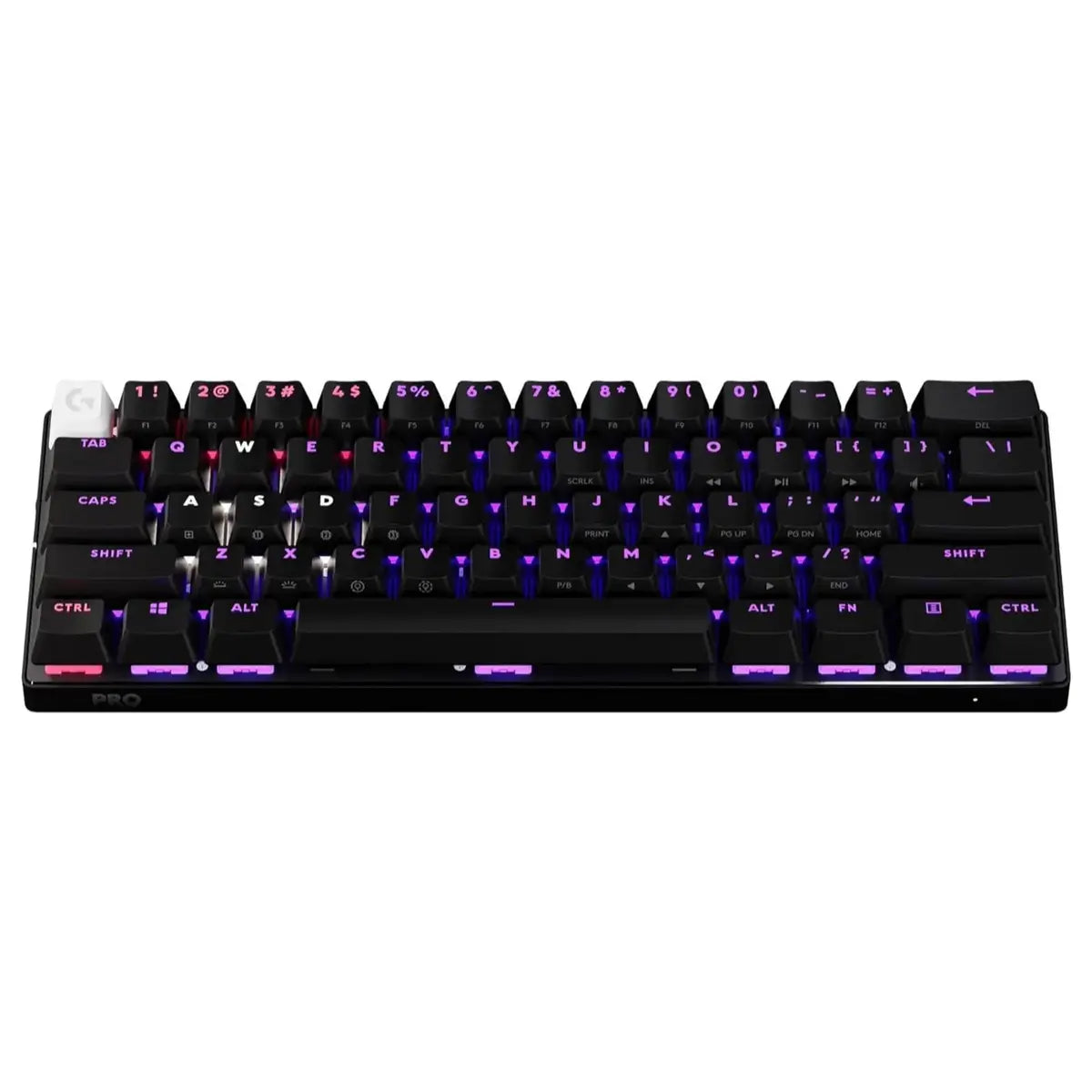 Logitech G Pro X 60 Lightspeed Wireless Gaming Keyboard, 60% Mechanical Keyboard, GX Optical Tactile Switches, Black 920-011911