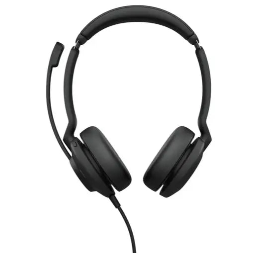 Jabra Evolve2 30 SE Wired Dual-Ear Headphones with Microphone for Work, USB-A and USB-C, Microsoft Teams Certified, Black