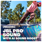 JBL Boombox 4 Portable Waterproof Speaker, Up To 34 Hours Playtime, Auracast, Black