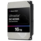 WD Ultrastar HC555 Data Center HDD Storage 16TB SATA SE Security 0B48722