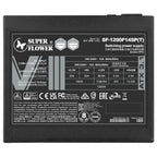 Super Flower LEADEX VIII Platinum PRO Power Supply 1200W ATX 3.1 PCIe 5.1 Fully Modular 12V-2x6 Black SF-1200F14SP(T)