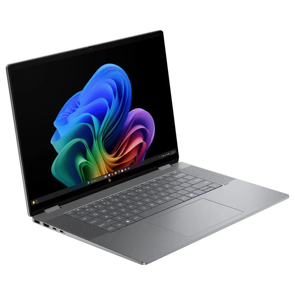 HP OmniBook X FlipNGAI 16-AR0013DX Laptop, AMD Ryzen AI 5 340, 16GB RAM, 512GB SSD, 16.0 Inch 2K IPS Multitouch, Meteor Silver