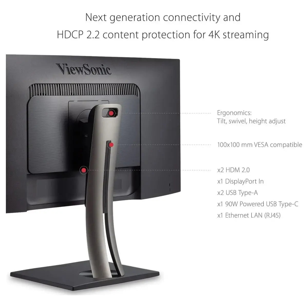 ViewSonic VP3481A Premium Monitor Bundle with Dock 34 Inch 3440x1440 100Hz 5ms VA Ultrawide Curved HDR10 USB-C 90W