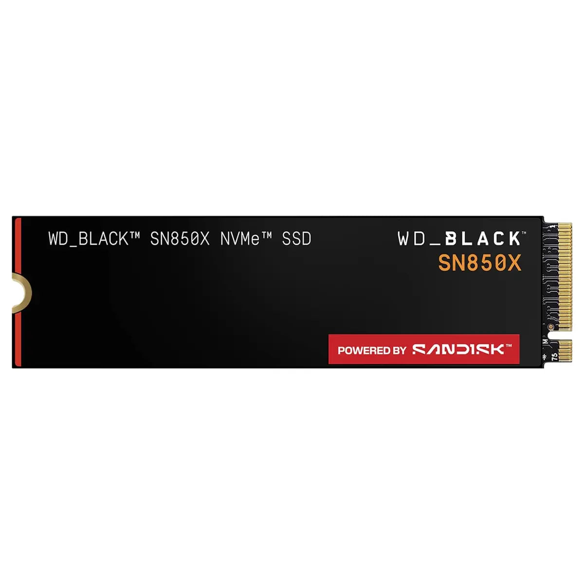 WD_BLACK SN850X SSD, 4TB, M.2 2280, PCIe Gen4 x4, 7300MB/s, Without Heatsink