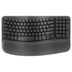 Logitech Wave Keys and Lift Combo, Wireless Keyboard and Mouse Combo, Graphite, 920-013639