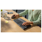 Logitech Wave Keys and Lift Combo, Wireless Keyboard and Mouse Combo, Graphite, 920-013639