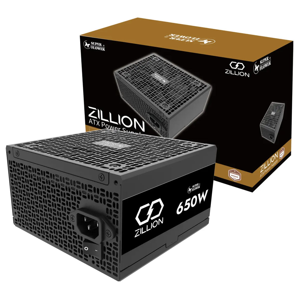 Super Flower ZILLION Silver Power Supply 650W ATX 3.1 SF-650Z12DB