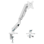 MXG EMA-12W Economical Mechanical Spring Monitor Arm White