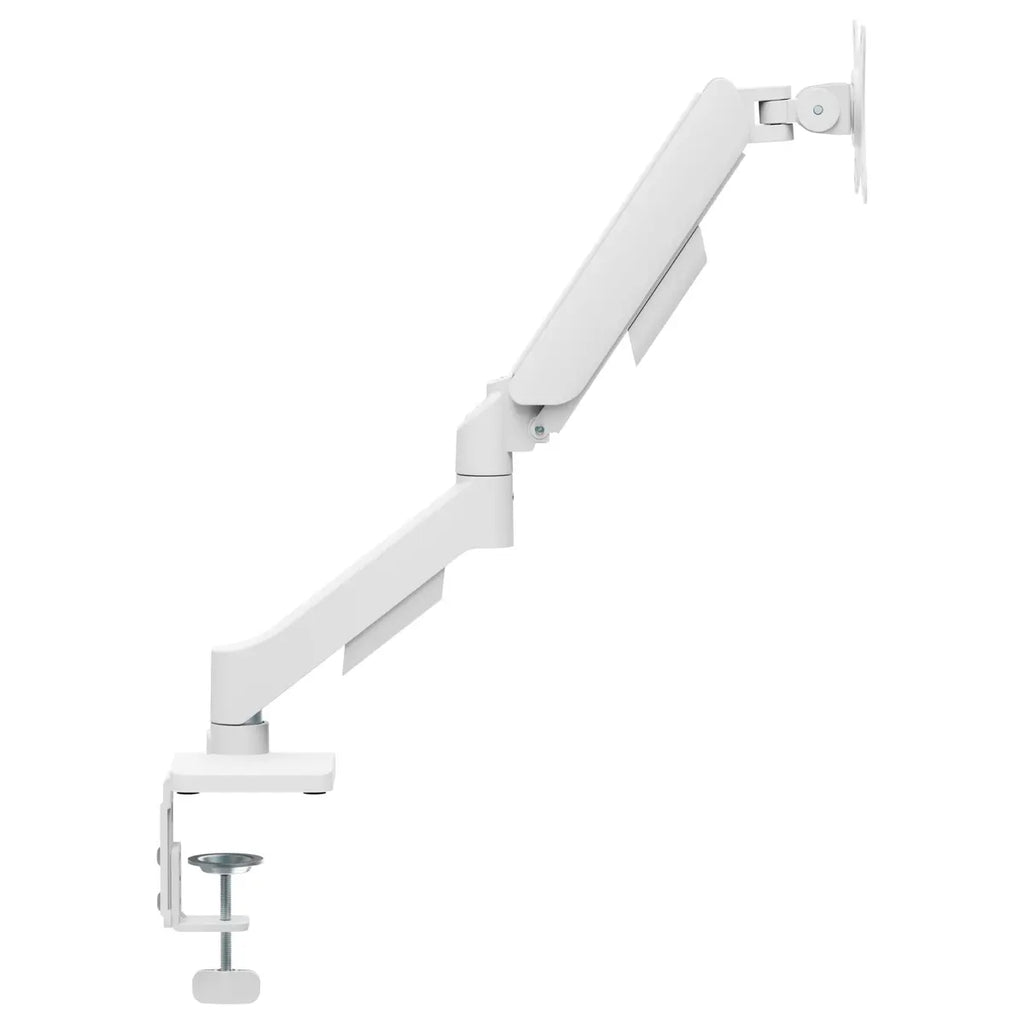 MXG EMA-12W Economical Mechanical Spring Monitor Arm White