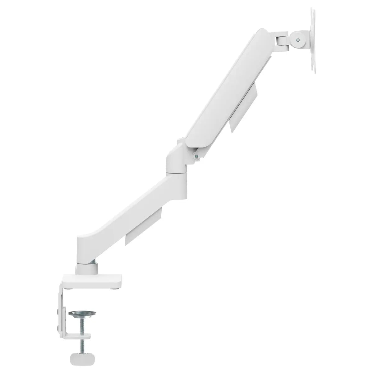 MXG EMA-12W Economical Mechanical Spring Monitor Arm White