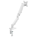 MXG EMA-12W Economical Mechanical Spring Monitor Arm White
