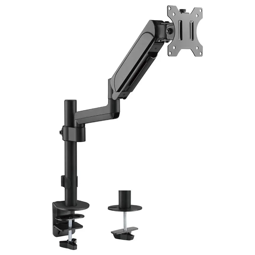 MXG PMA-12 Single Monitor Pole-Mounted Spring-Assisted Monitor Arm