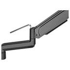 MXG PMA-12 Single Monitor Pole-Mounted Spring-Assisted Monitor Arm