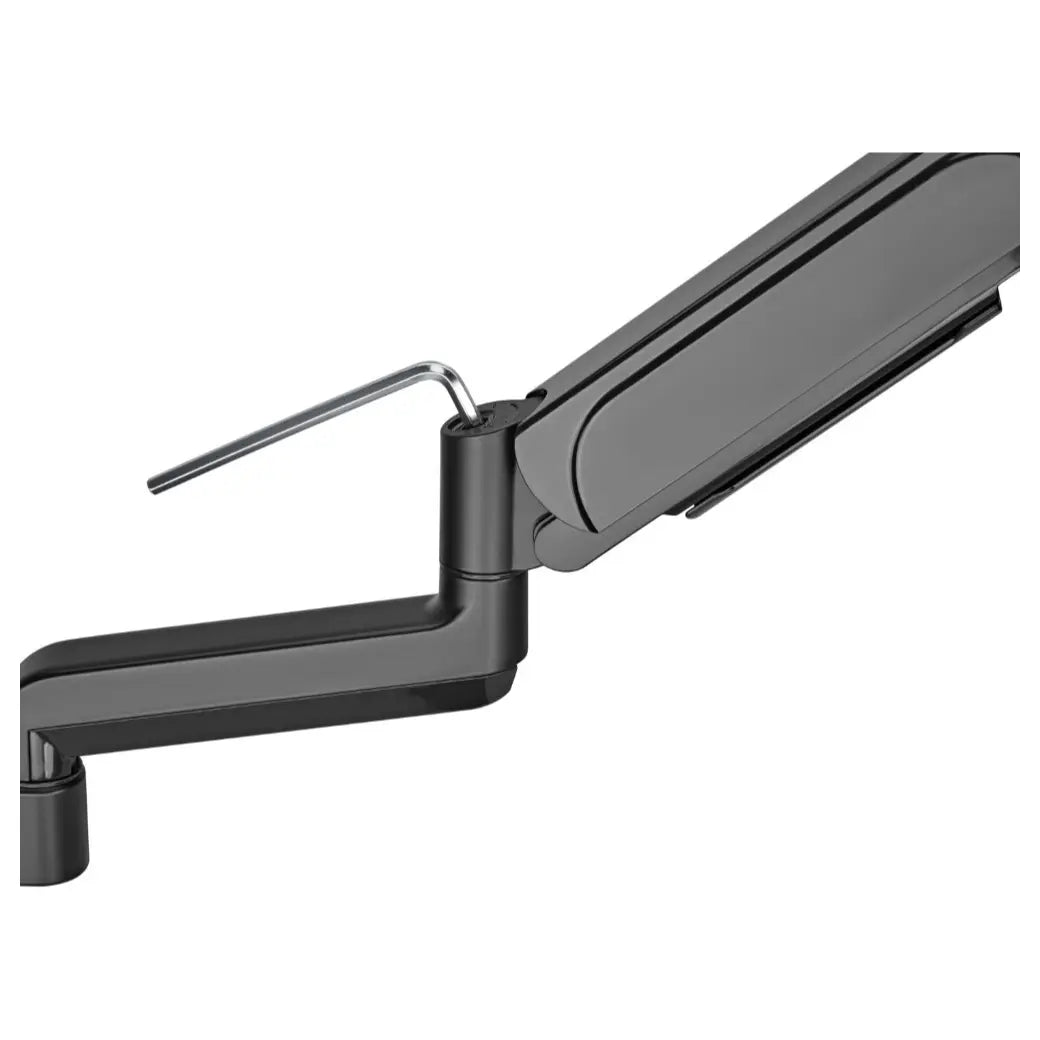MXG PMA-12 Single Monitor Pole-Mounted Spring-Assisted Monitor Arm
