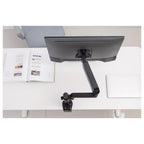 MXG PMA-12 Single Monitor Pole-Mounted Spring-Assisted Monitor Arm