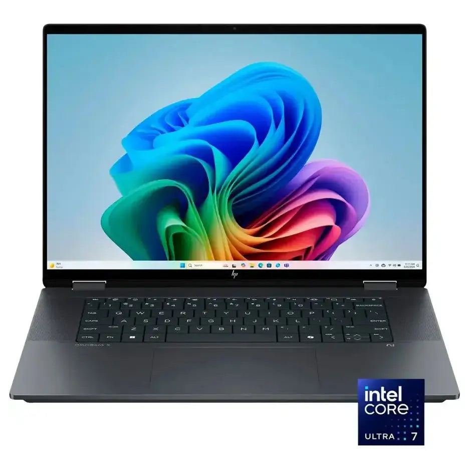 HP Omnibook X Flip 16-AS0033DX 2 in 1 Laptop Intel Core Ultra 7-258V 32GB RAM 2TB SSD 16' 2K Touch Screen Windows 11 Home Eclipse Gray