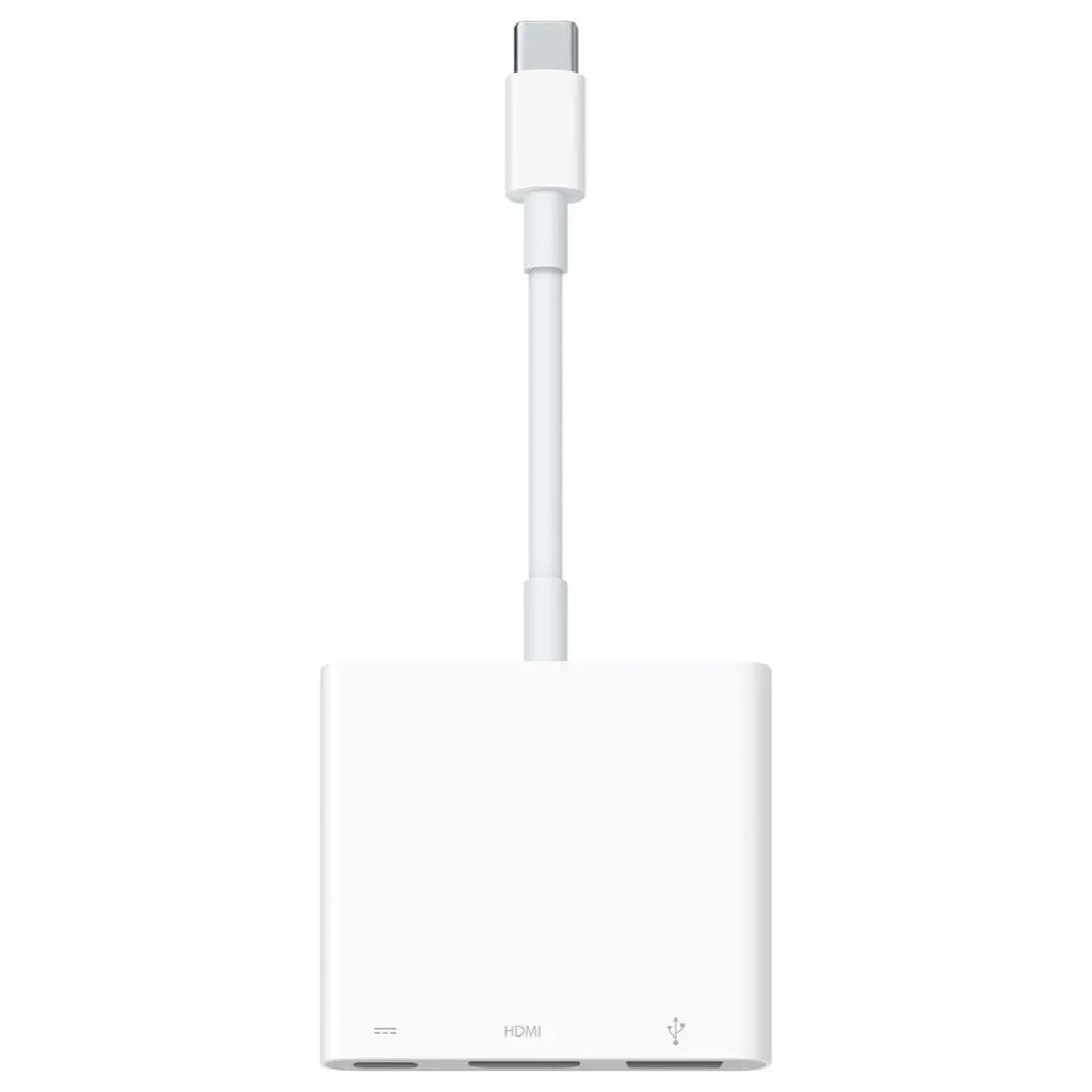 Apple USB-C Digital AV Multiport Adapter, HDMI USB-C USB-A, 4K 60Hz, MW5M3