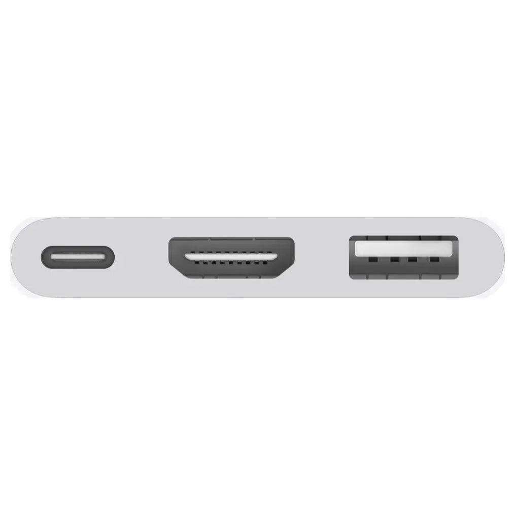 Apple USB-C Digital AV Multiport Adapter, HDMI USB-C USB-A, 4K 60Hz, MW5M3