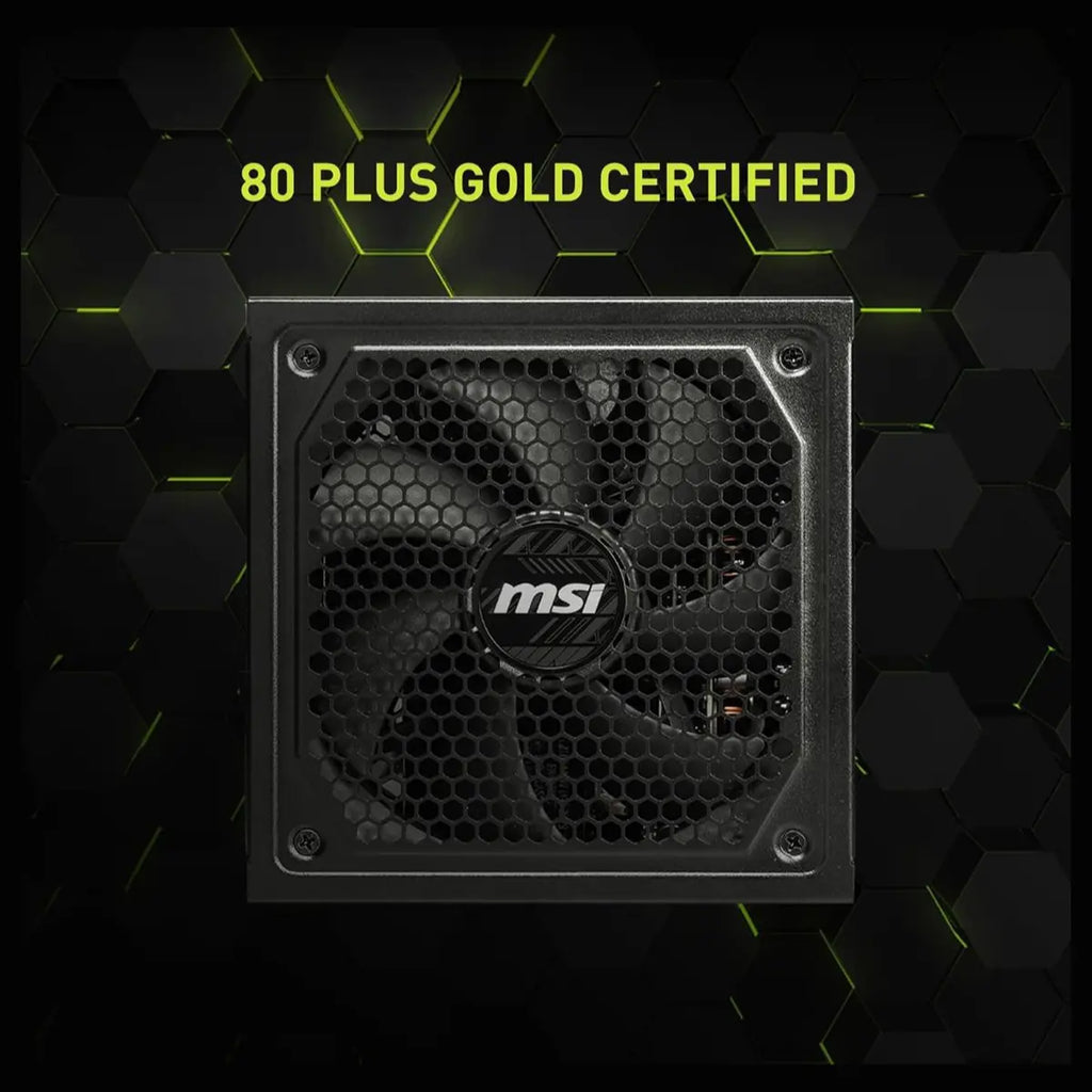 MSI MAG A1000GL PCIE5 Power Supply 1000W 80 Plus Gold Fully Modular ATX3.0