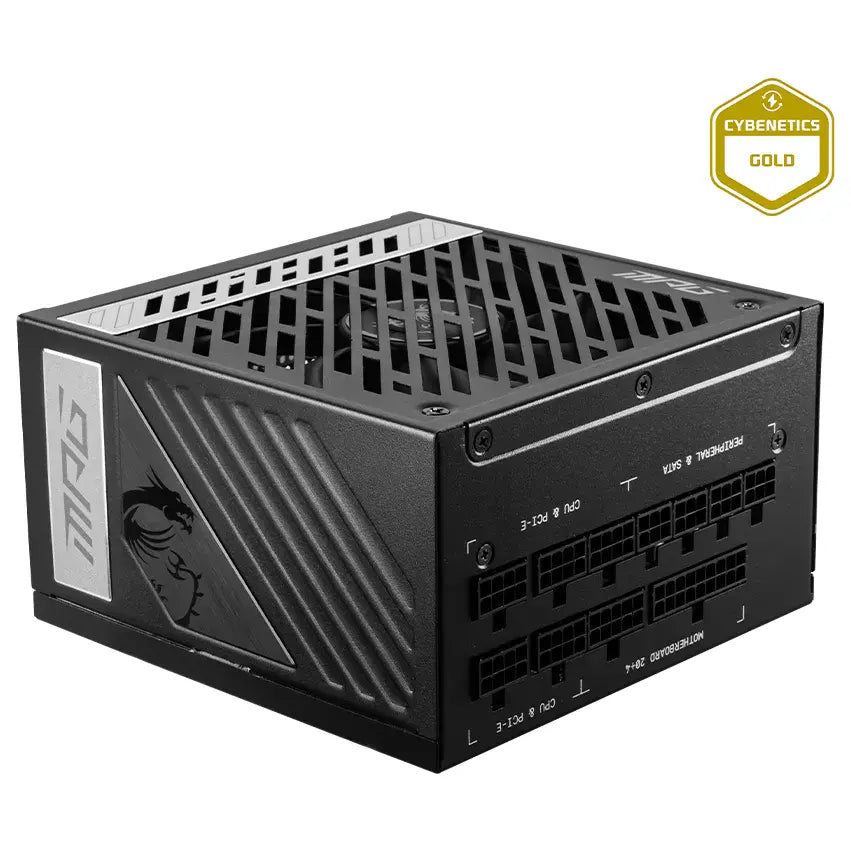 MSI MPG A1000G Power Supply 1000W 80 Plus Gold