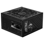 MSI MPG A850GS PCIE5 Power Supply 850W 80 PLUS Gold Full Modular, Native 12V-2x6, Dual-Color 12V-2x6 Cable