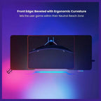 MXG MGD-01R RGB Electric Sit-Stand Gaming Desk Black | Free Shipping